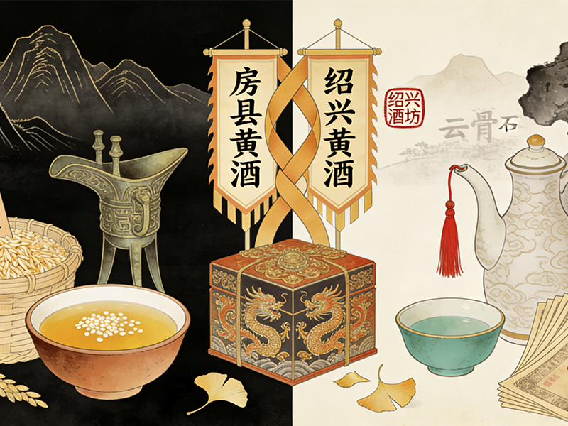 房县黄酒与绍兴黄酒的千年对酌与赠礼之选